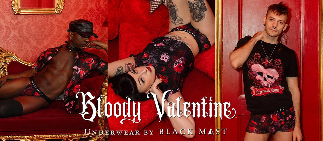 NEW Bloody Valentine underwear in 3 styles!