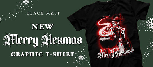 NEW "Merry Hexmas" Christmas Witch t-shirt!