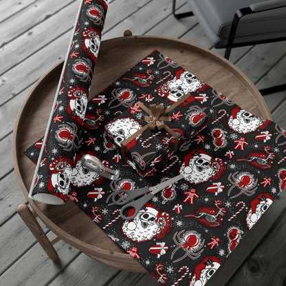 Skelly Claus Wrapping Paper