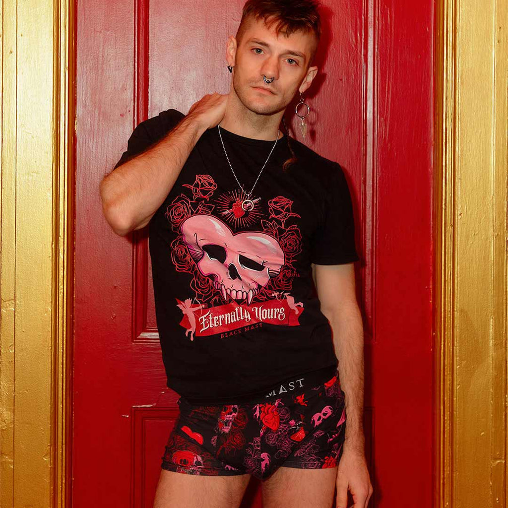 Bloody Valentine Graphic T-Shirt - Black Mast