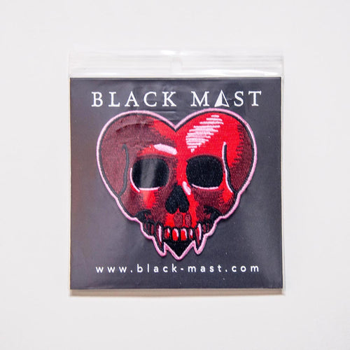 Bloody Valentine Iron-On Patch - Black Mast