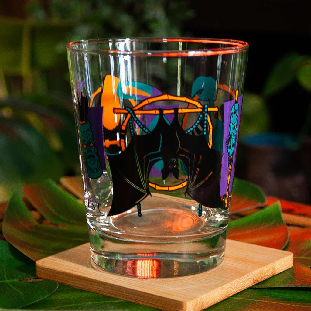 Creepy Cove Mai Tai Cocktail Glasses - Black Mast