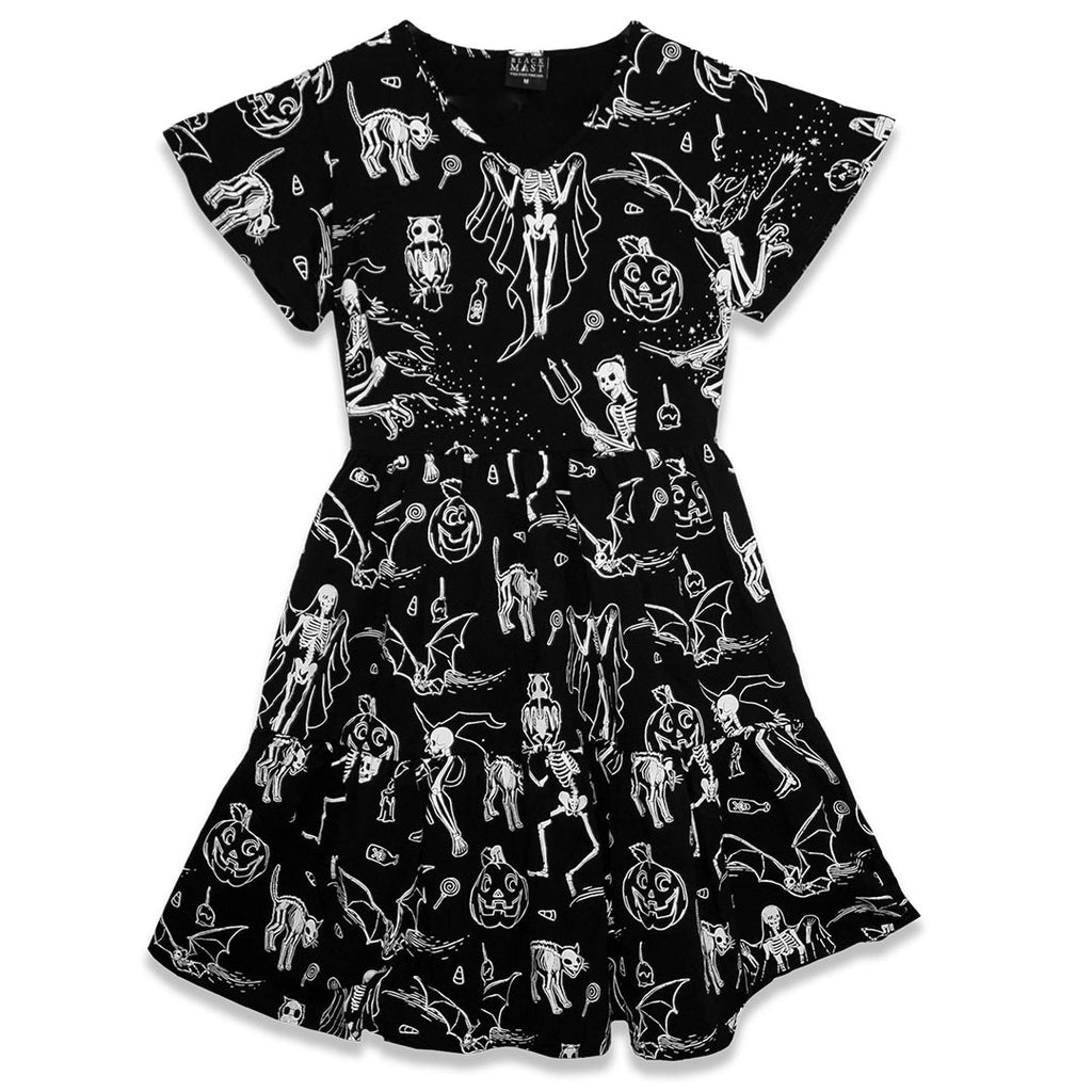 Midnight Mischief Dress - Black Mast