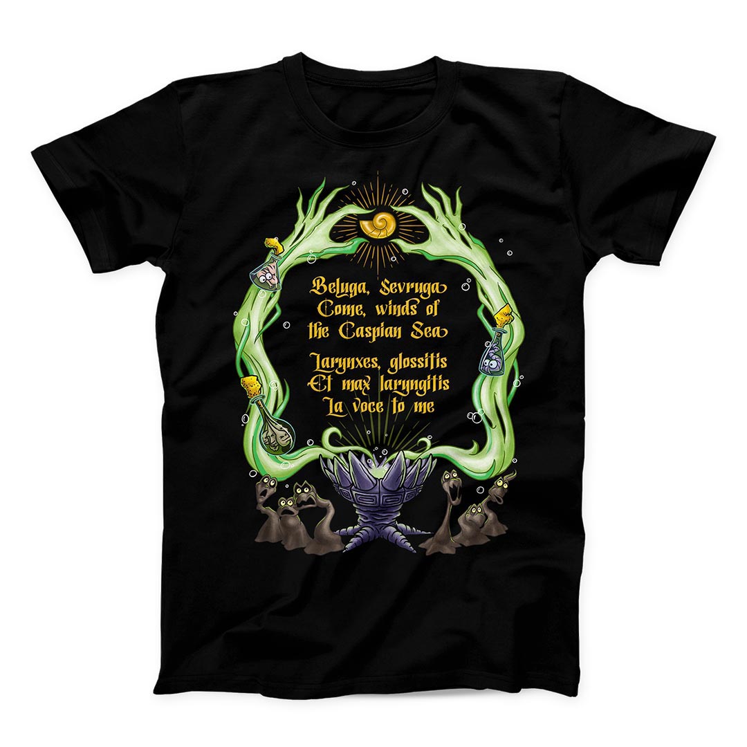 Poor Unfortunate Souls T-shirt - Black Mast