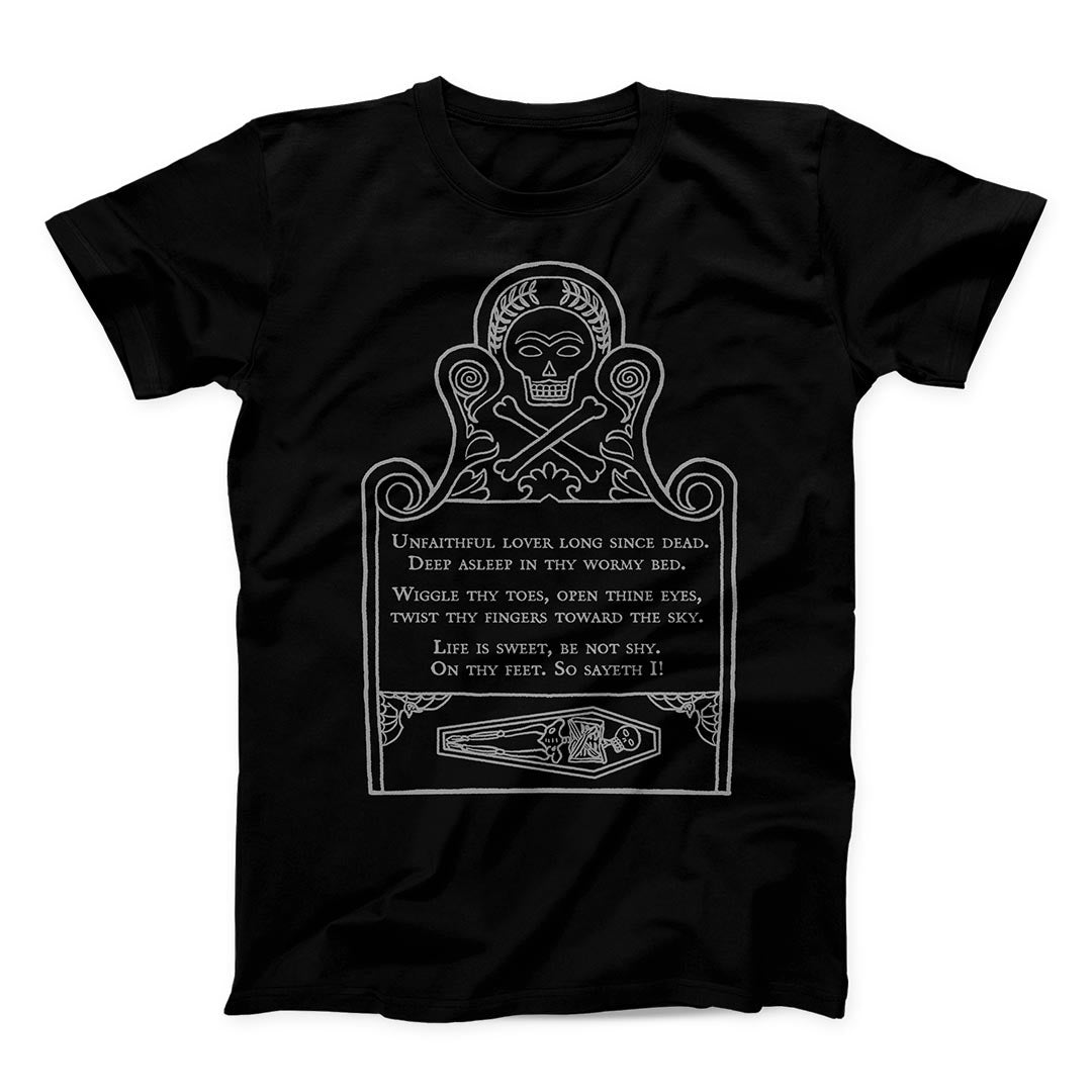 Unfaithful Lover Spell Unisex T-Shirt - Black Mast