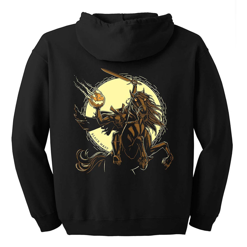 Headless Horseman Zip-Up Hoodie - Black Mast