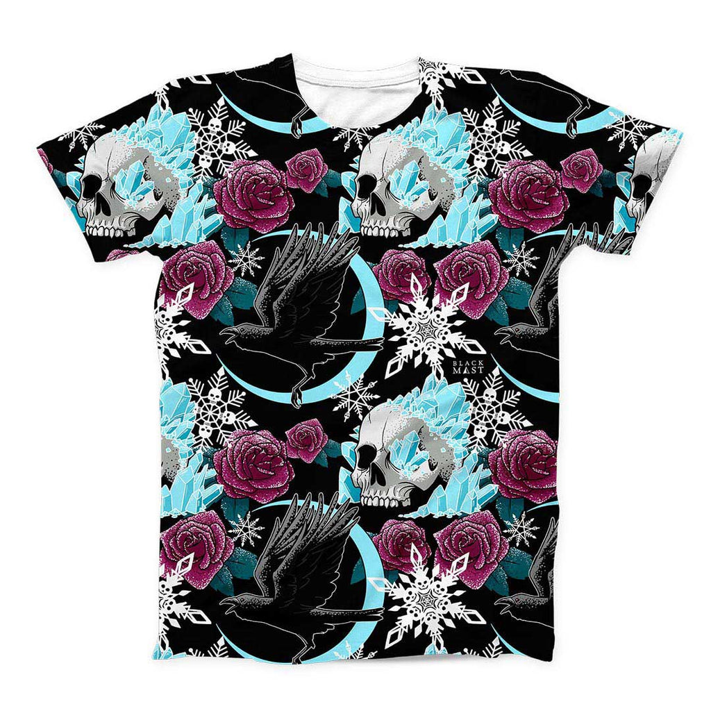 Snowgoth All-Over T-shirt - Black Mast