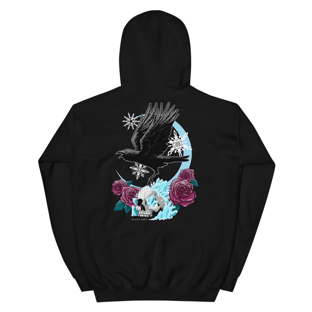 Snowgoth Unisex Pullover Hoodie - Black Mast