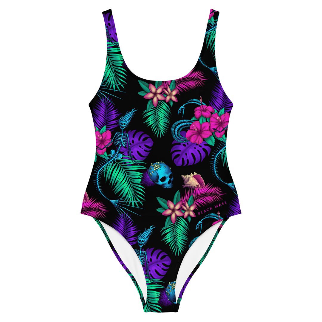 Tropigoth One-Piece Swimsuit - Black Mast