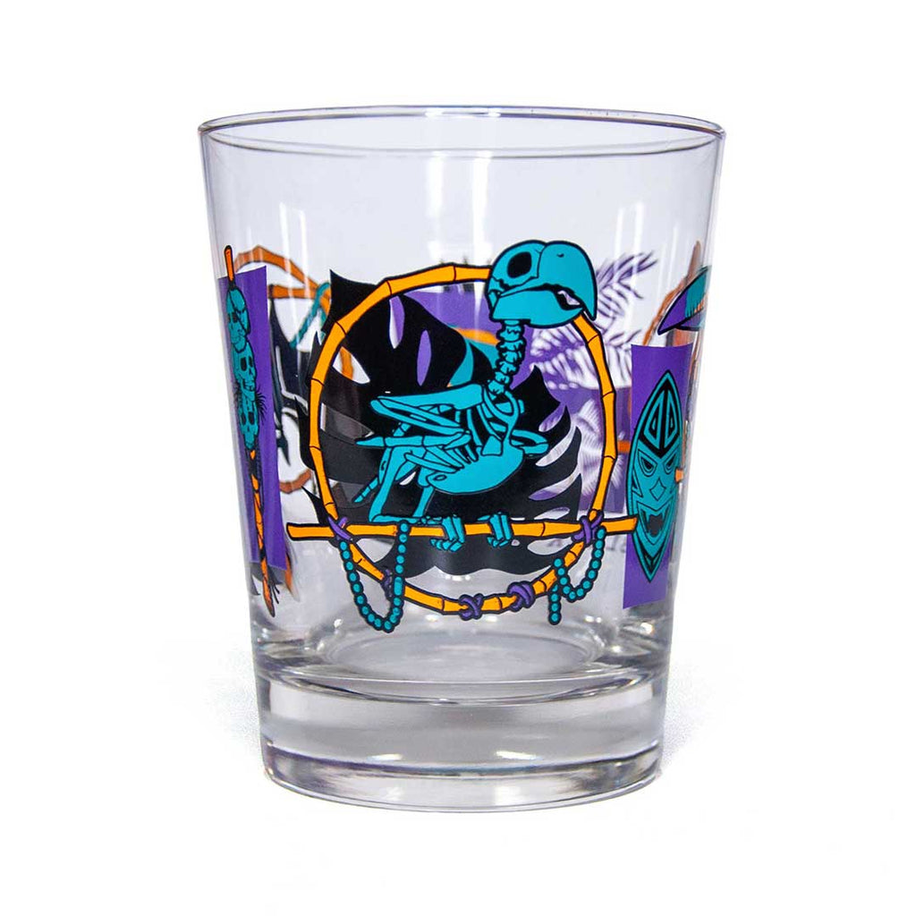 Creepy Cove Mai Tai Cocktail Glasses - Black Mast