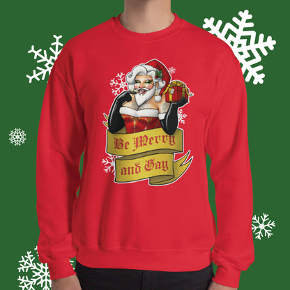 Santa Claus the Bearded Queen Sweatshirt