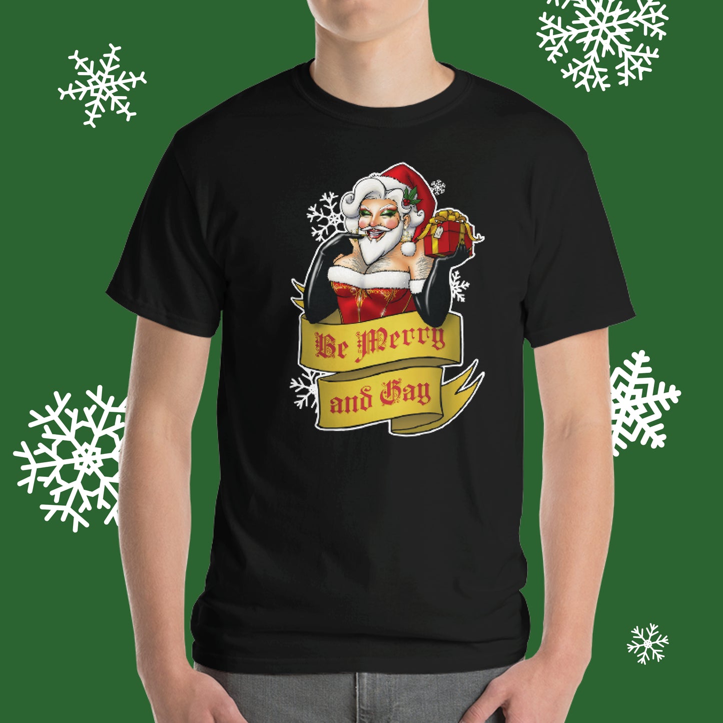 Santa Claus the Bearded Queen T-Shirt