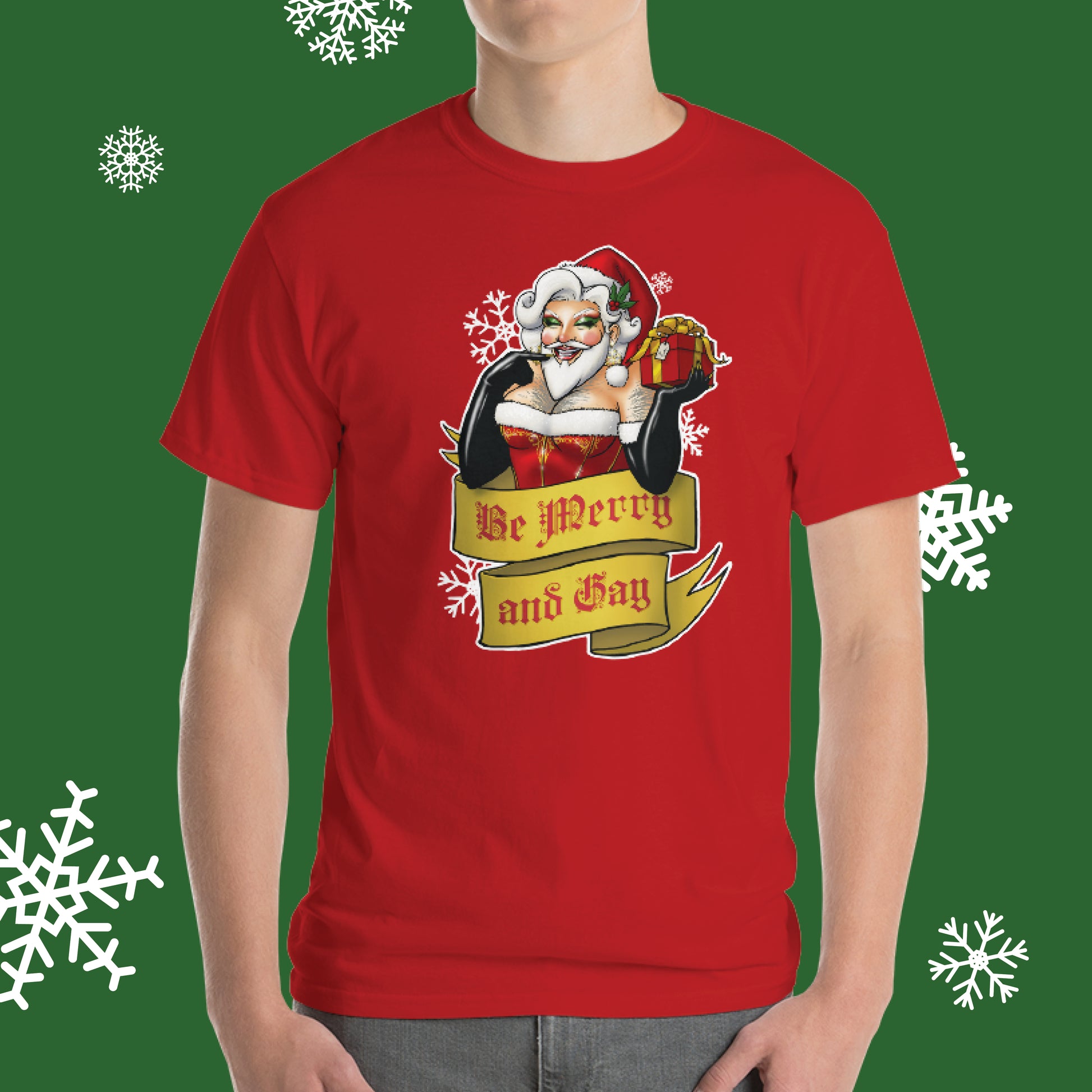 Santa Claus the Bearded Queen T-Shirt