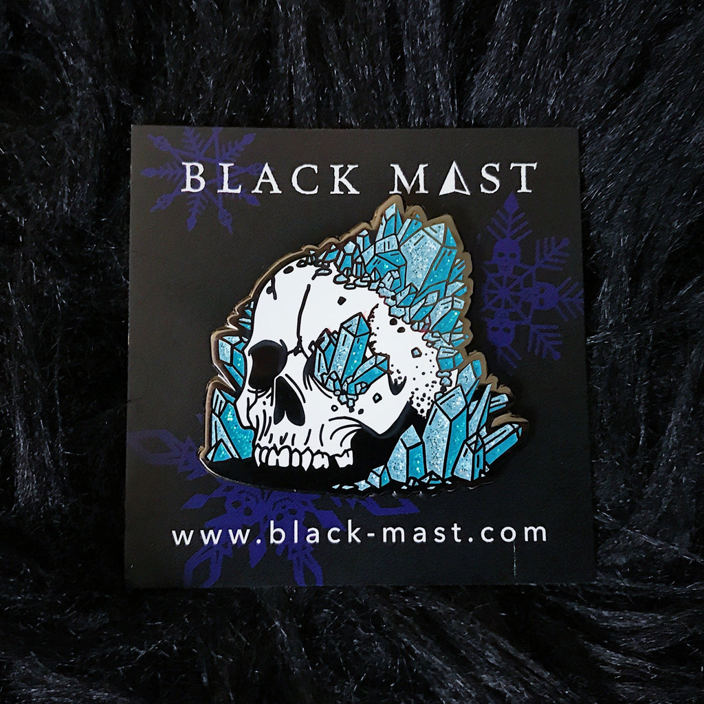 Snowgoth Enamel Pin - Black Mast