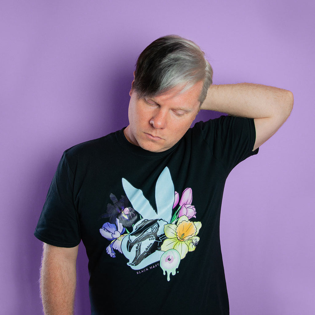 Doom + Bloom Graphic T-Shirt - Black Mast