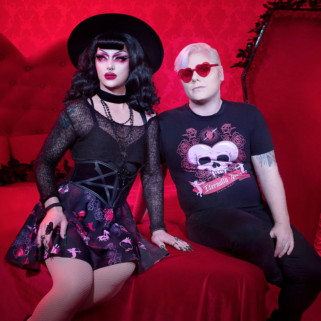 Bloody Valentine Graphic T-Shirt - Black Mast