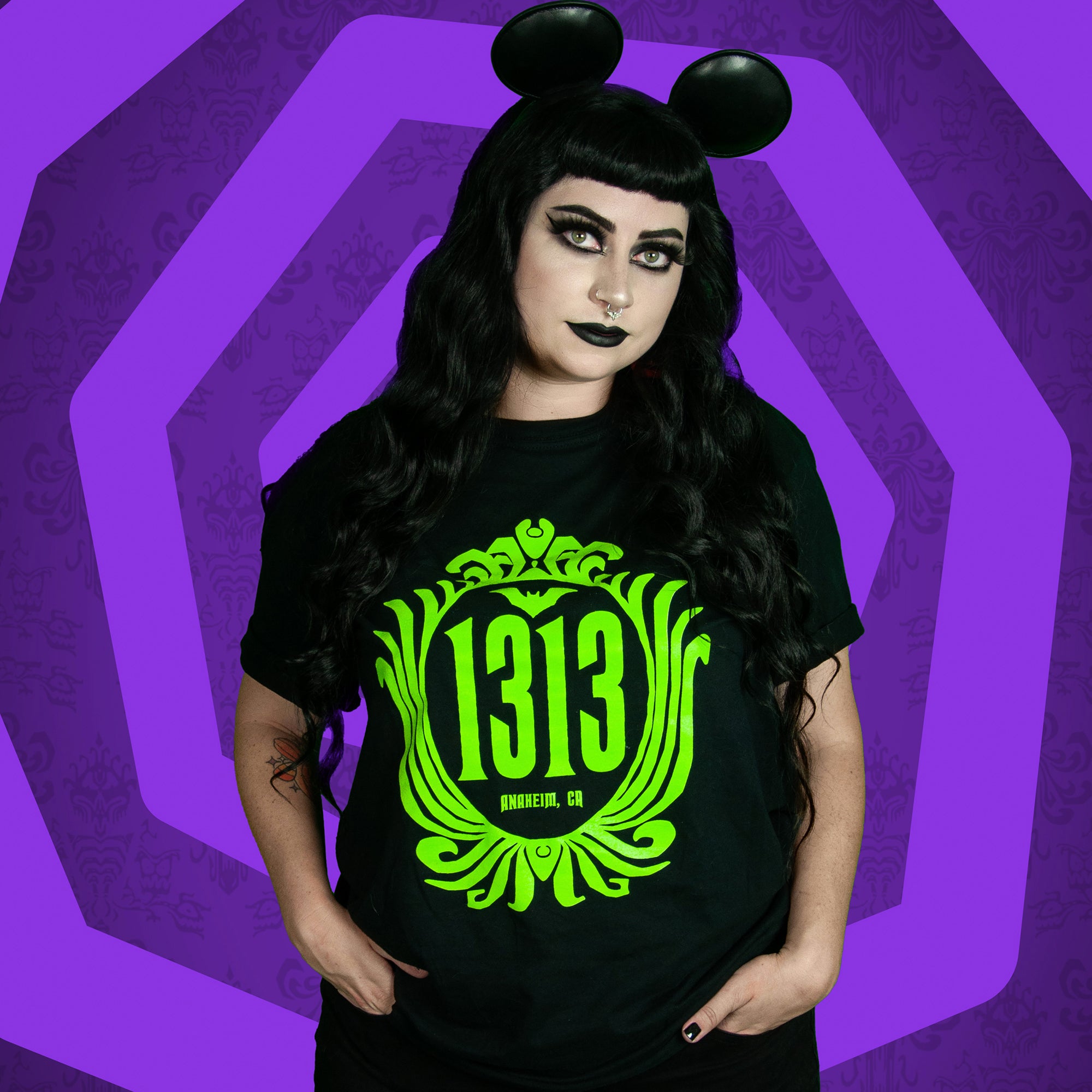 1313 Unisex T-shirt - Black Mast