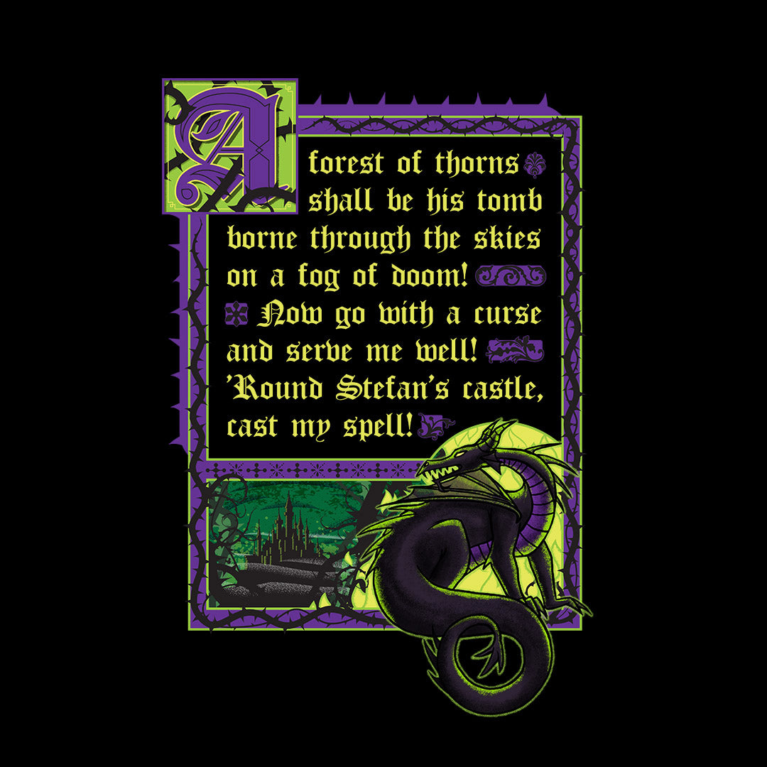 A Forest of Thorns T-Shirt - Black Mast