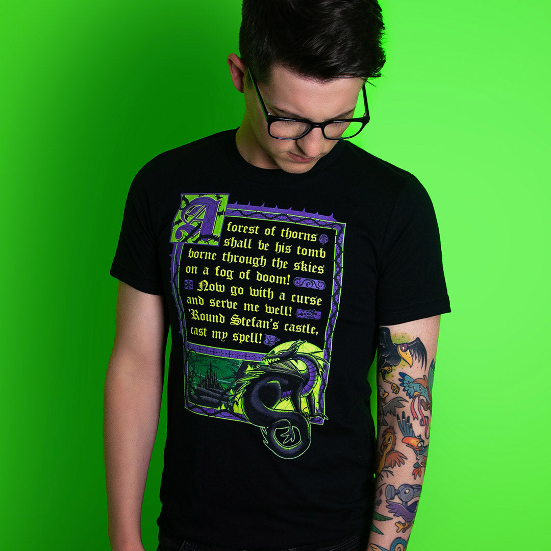 A Forest of Thorns T-Shirt - Black Mast