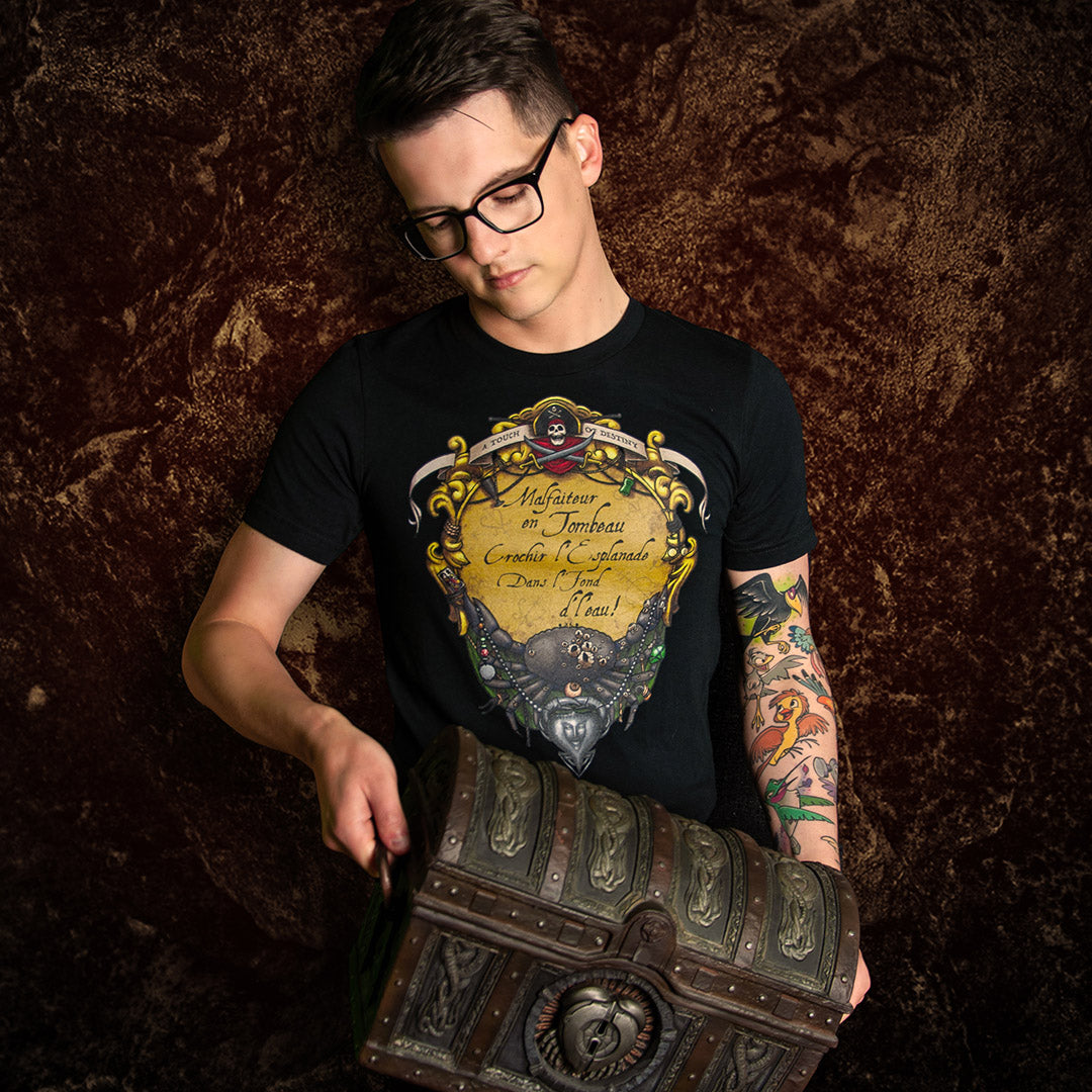 A Touch of Destiny T-Shirt - Black Mast