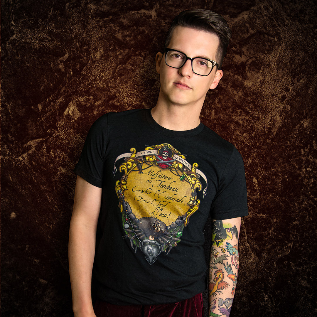 A Touch of Destiny T-Shirt - Black Mast