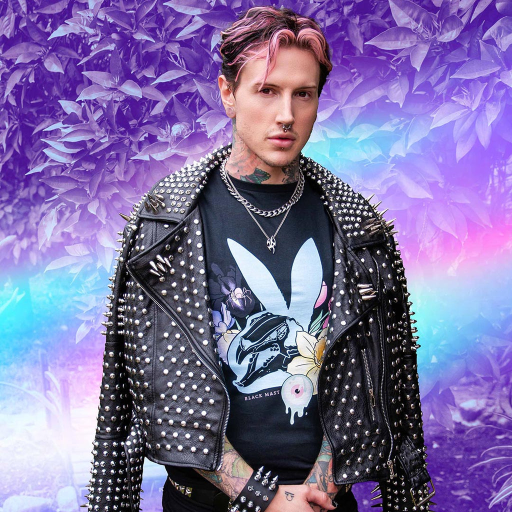 Doom + Bloom Graphic T-Shirt - Black Mast