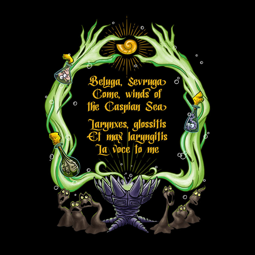 Poor Unfortunate Souls T-shirt - Black Mast