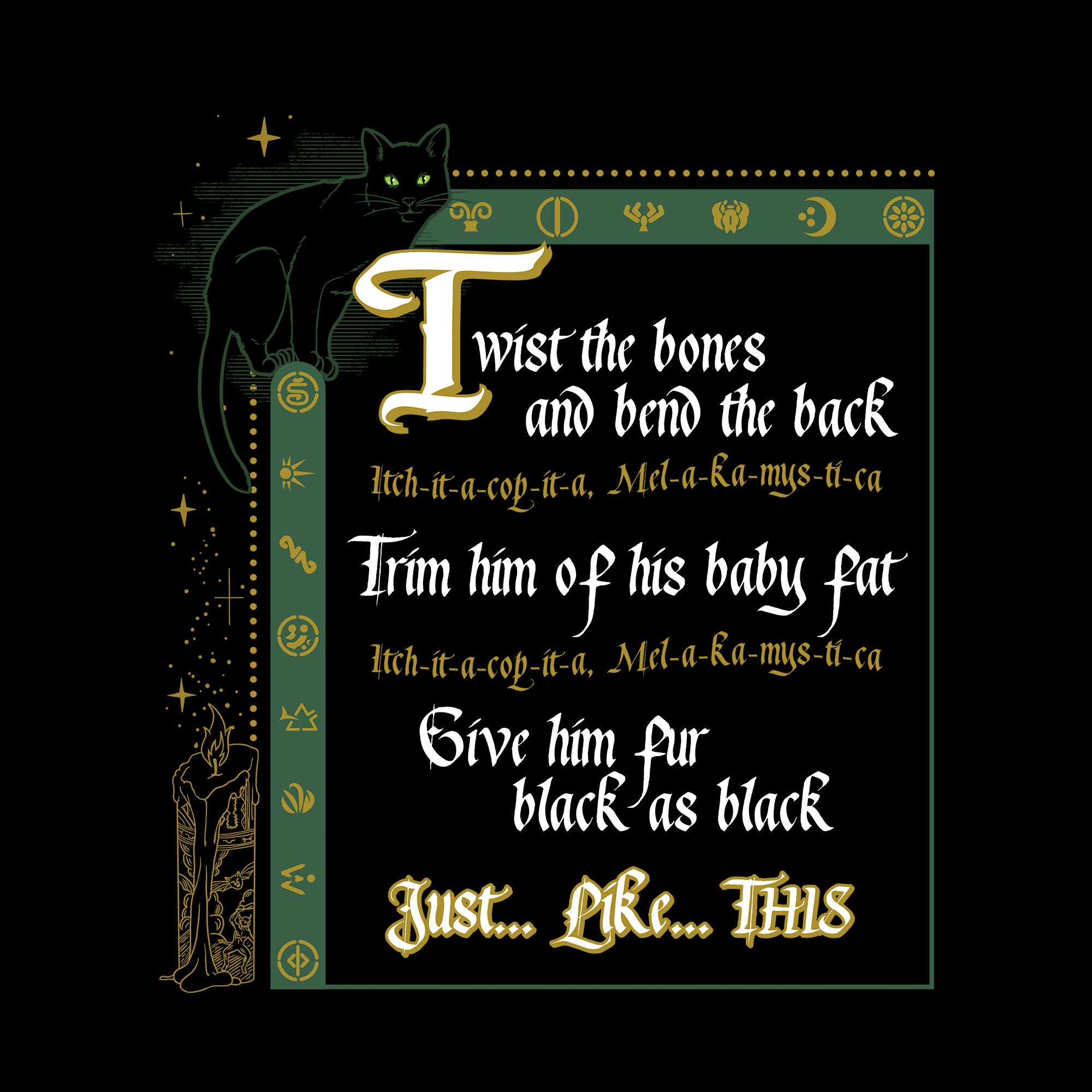 Binx’s Curse Unisex T-Shirt - Black Mast