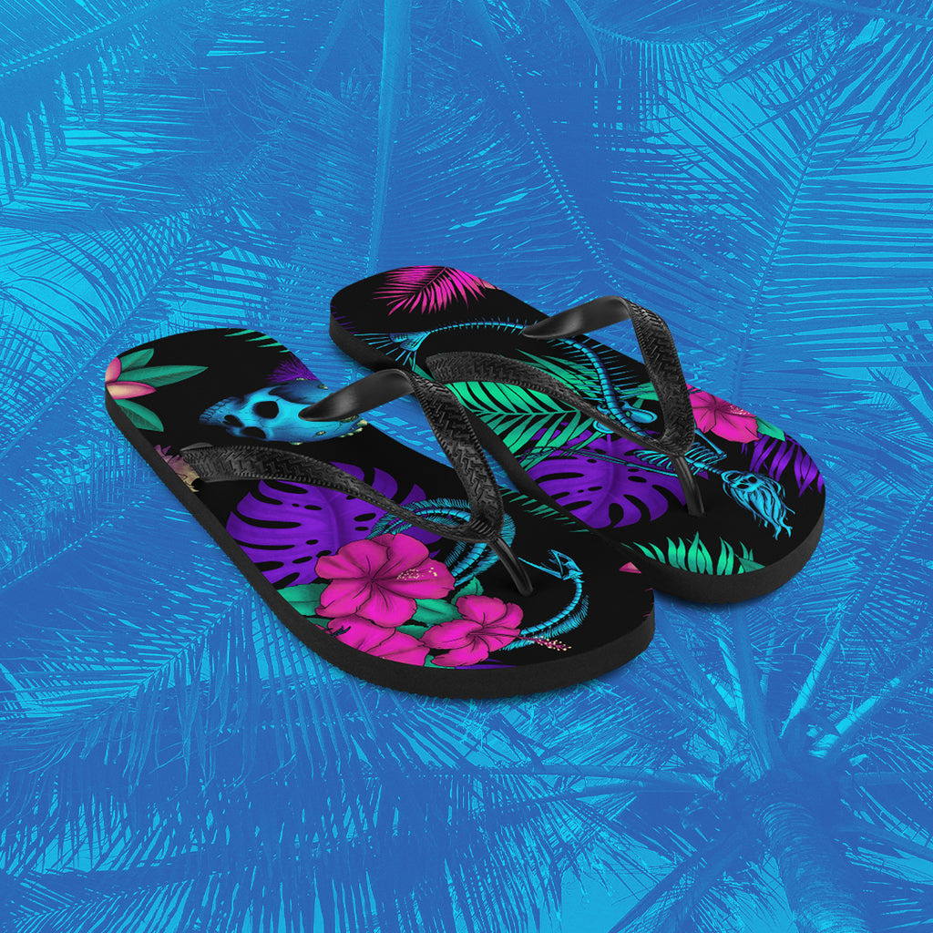 Tropigoth Flip-Flops - Black Mast