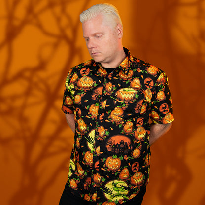 Hallow Haunts Button-down