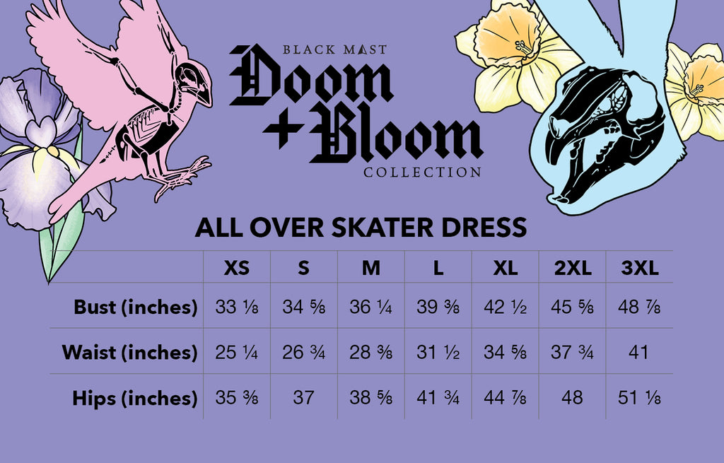 Doom + Bloom Dress - Black Mast