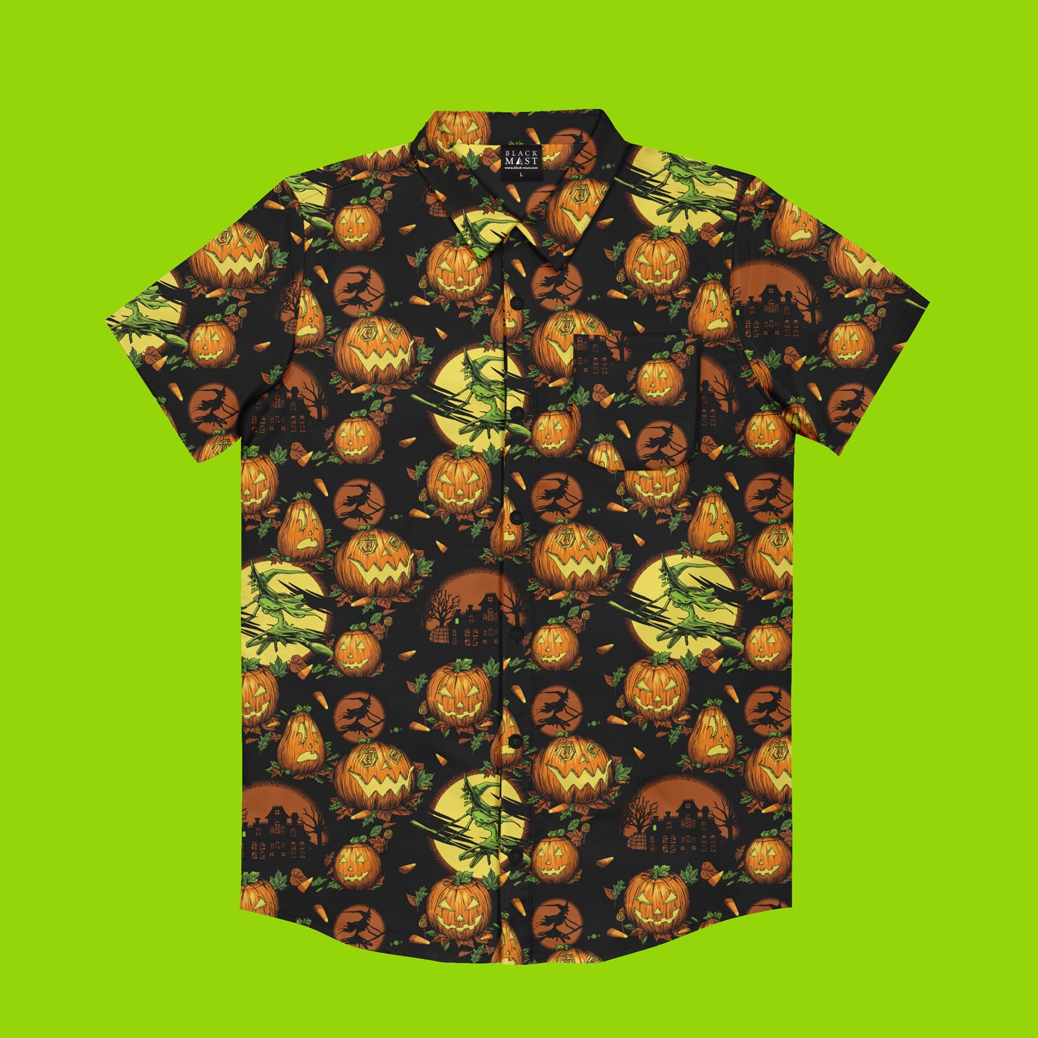 Hallow Haunts Button-down