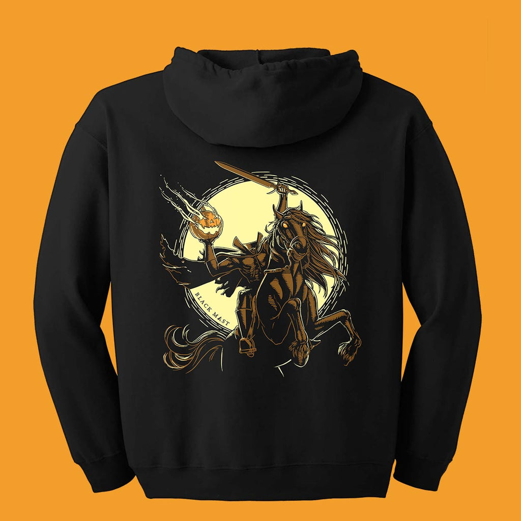 Headless Horseman Zip-Up Hoodie - Black Mast
