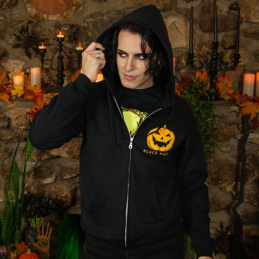Headless Horseman Zip-Up Hoodie - Black Mast